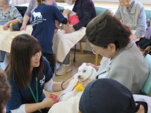 動物を通じて笑顔を♪セラピー活動報告★