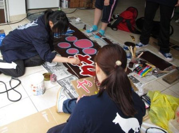 第3校舎も学祭準備中♪